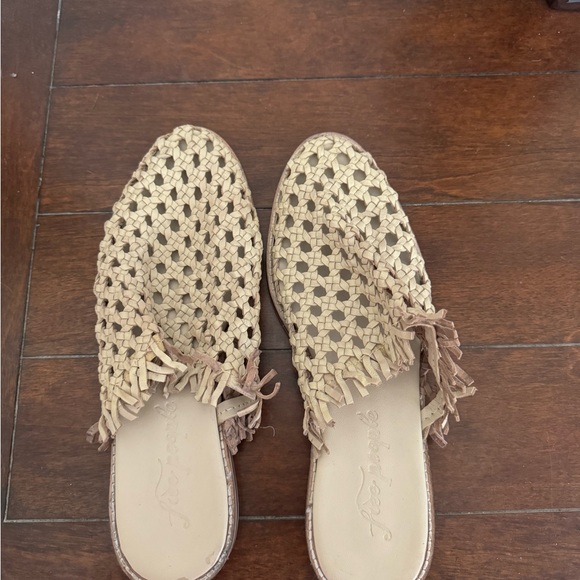 Free People Mirage Leather Woven
Mules - Picture 2 of 4